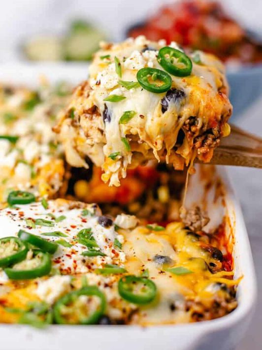 Mexican Chicken Casserole Pressure Cooker Chicken For Enchiladas