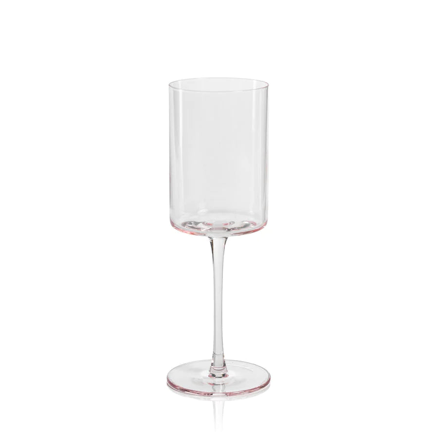 Fruttuoso Wine Glass-Light Pink – La Farre