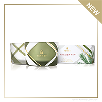 THYMES FRASIER FIR FROSTED PLAID POURED CANDLE SET – La Farre