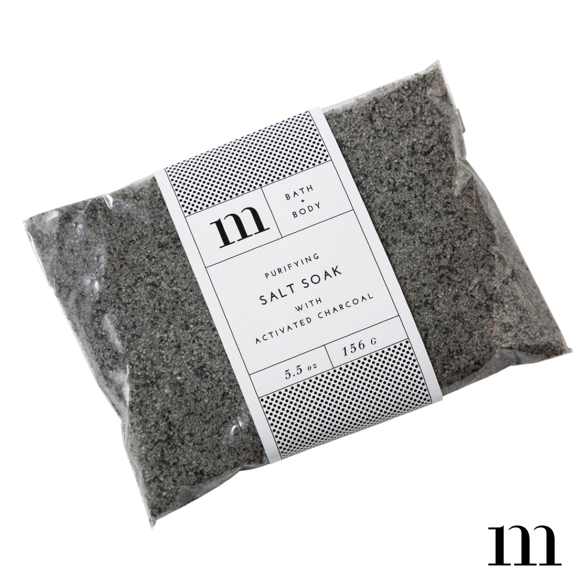 Charcoal Bath Salt Envelope, 5.5oz – La Farre